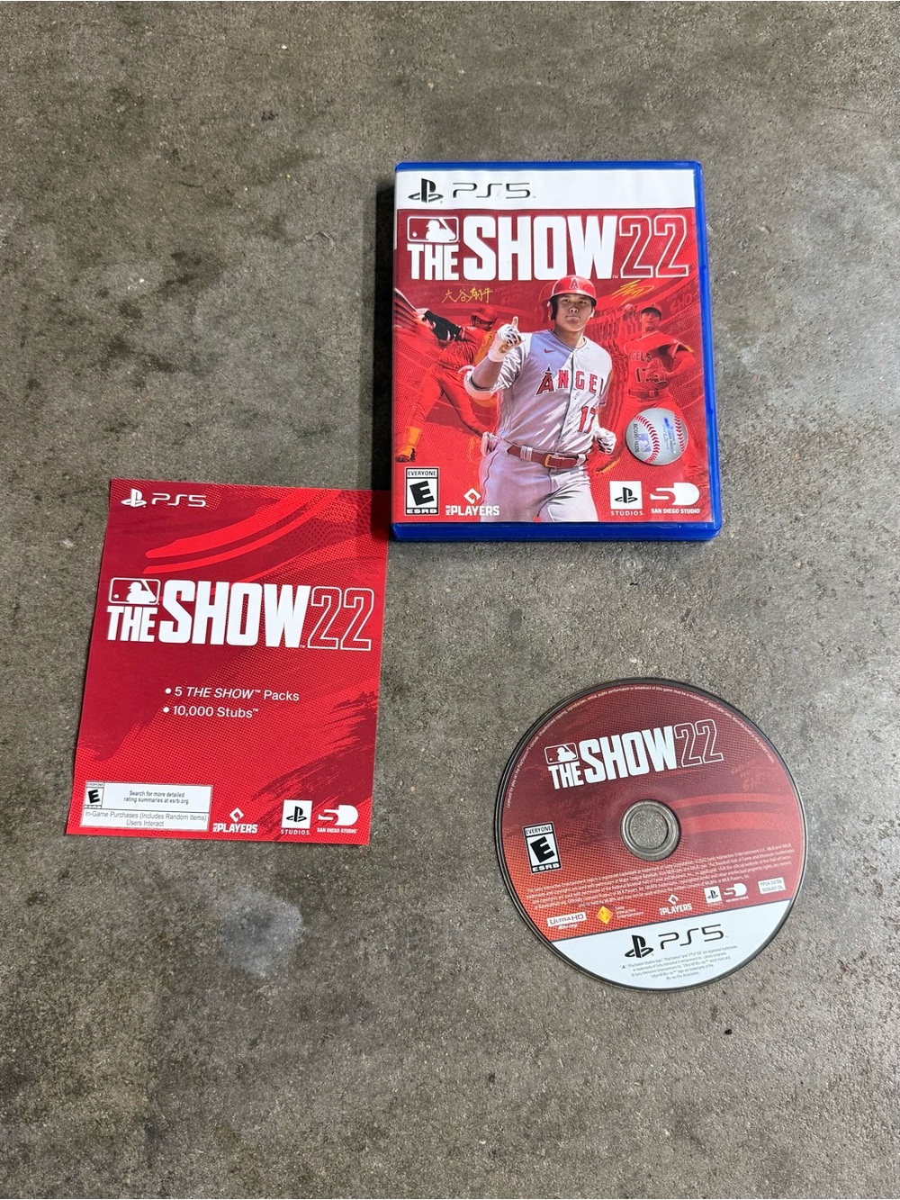 MLB The Show 22 PS5 Complete CIB Tested